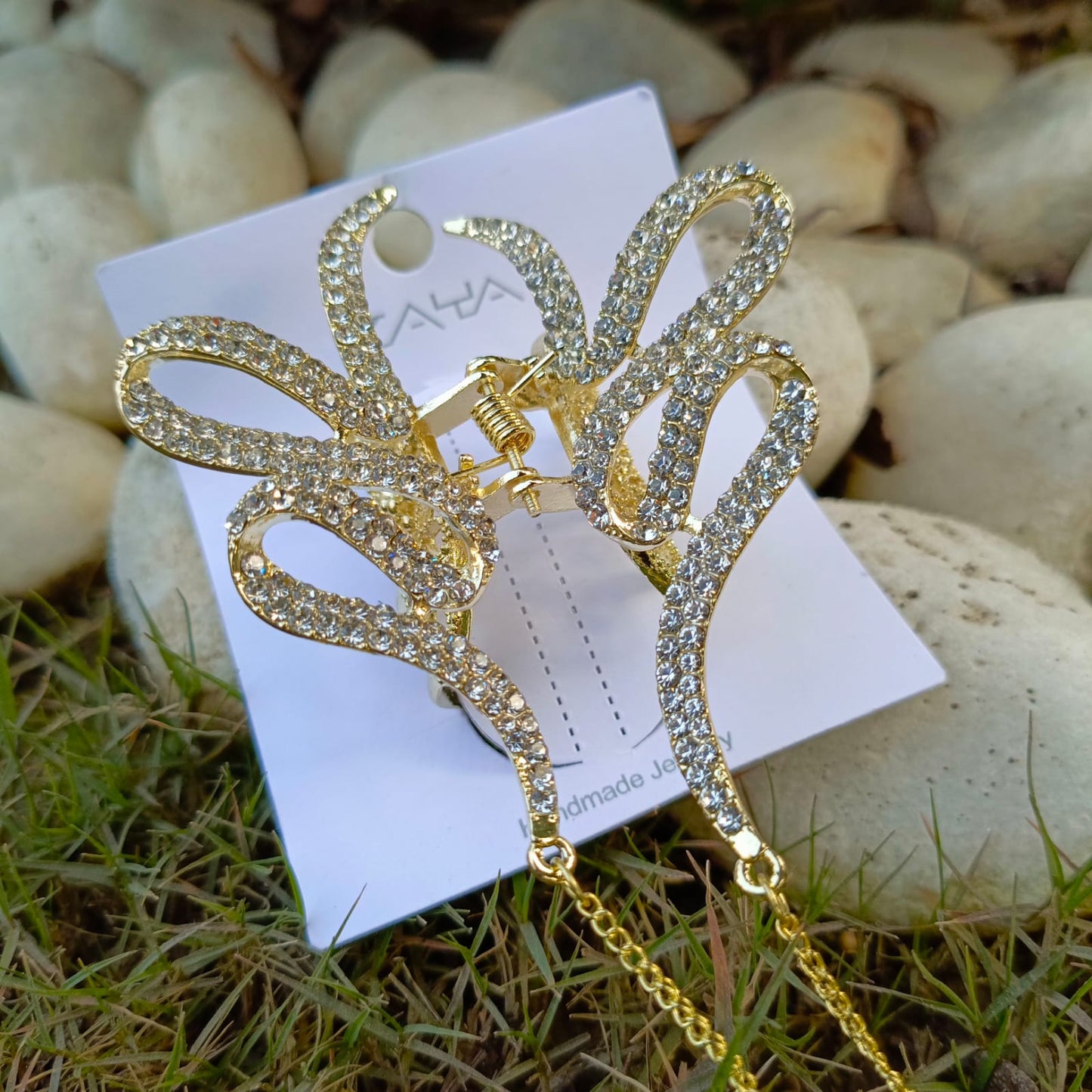 ZAYA Korean Snake Design Metal Hair Claw