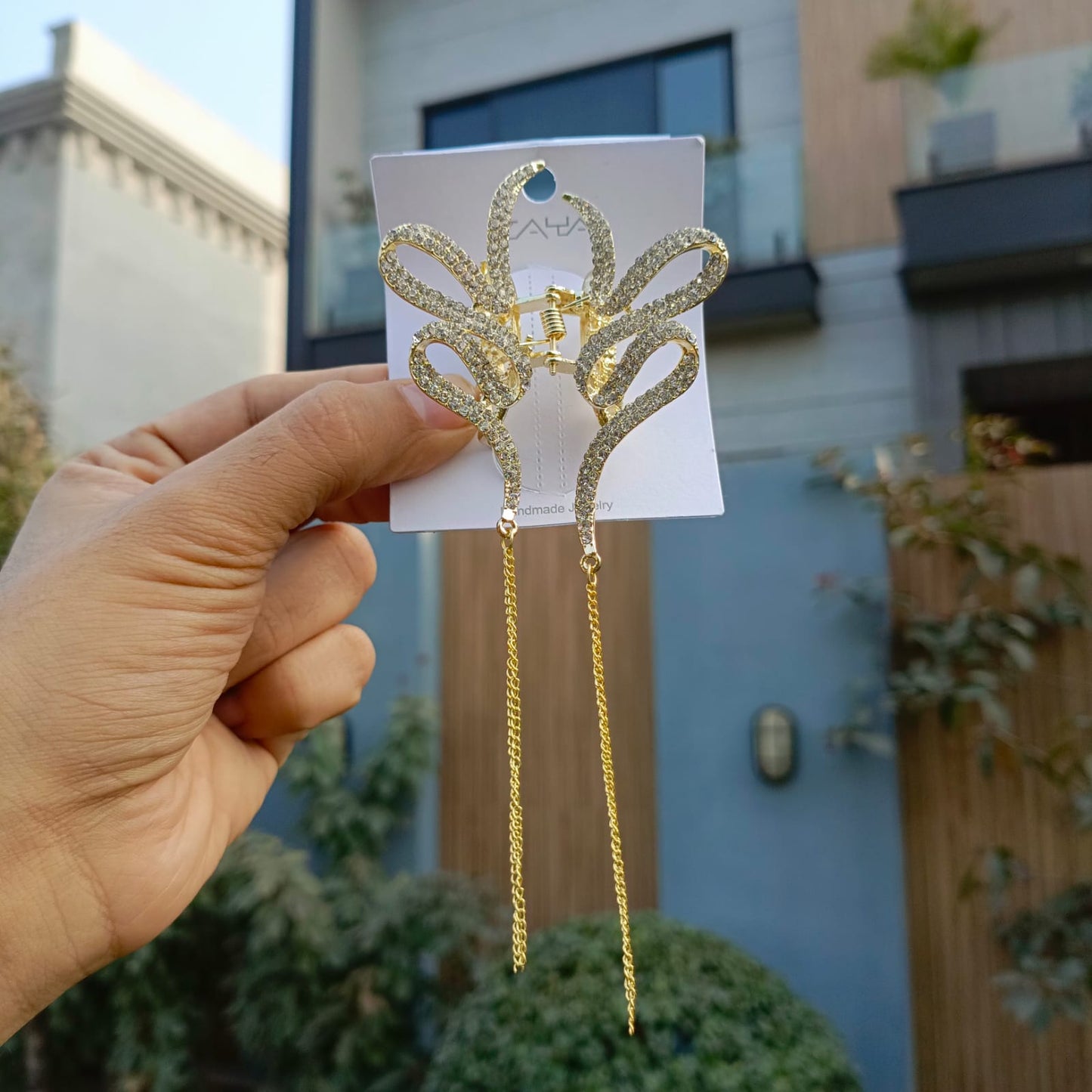 ZAYA Korean Snake Design Metal Hair Claw
